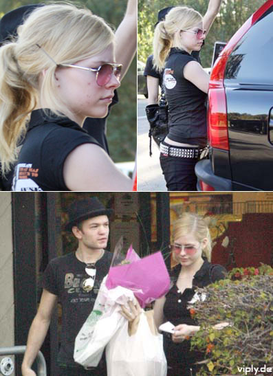 Avril Lavigne - leichter Akne-Schub